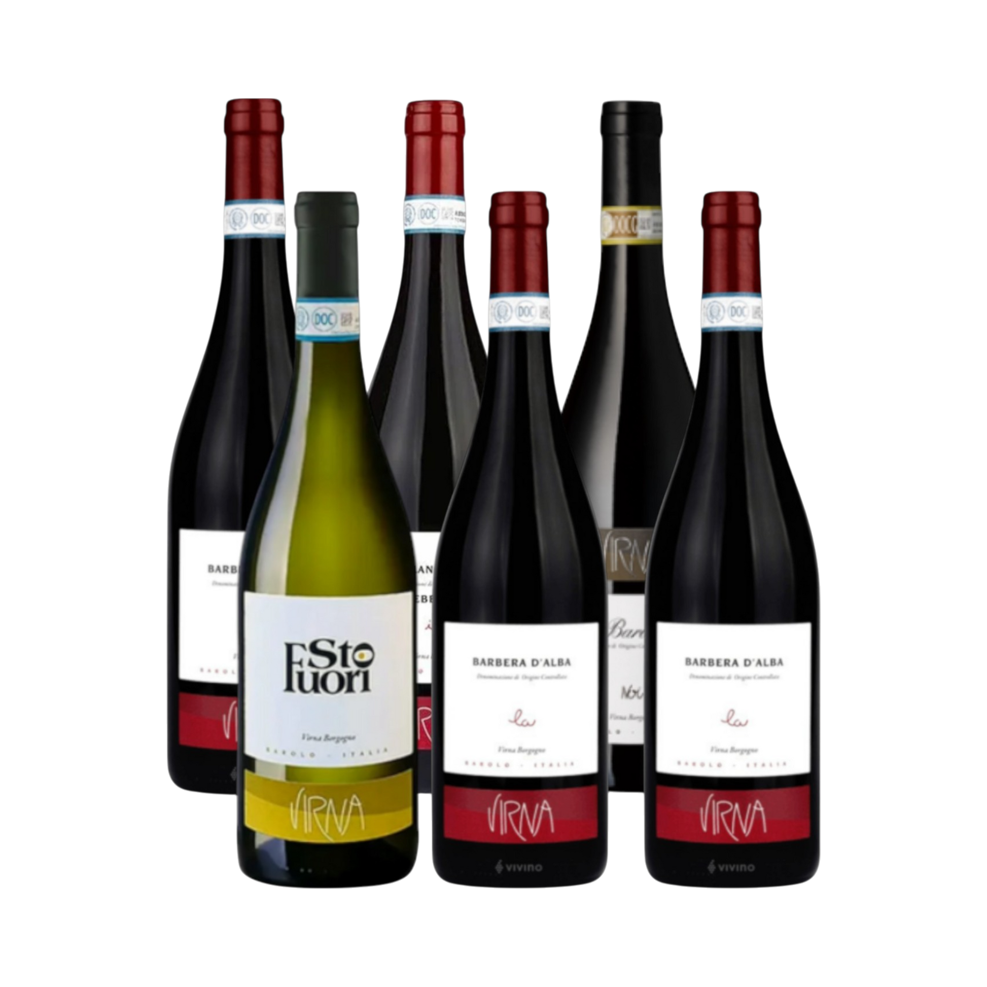 Virna Borgogno kesäklassikot - kuusi pulloa